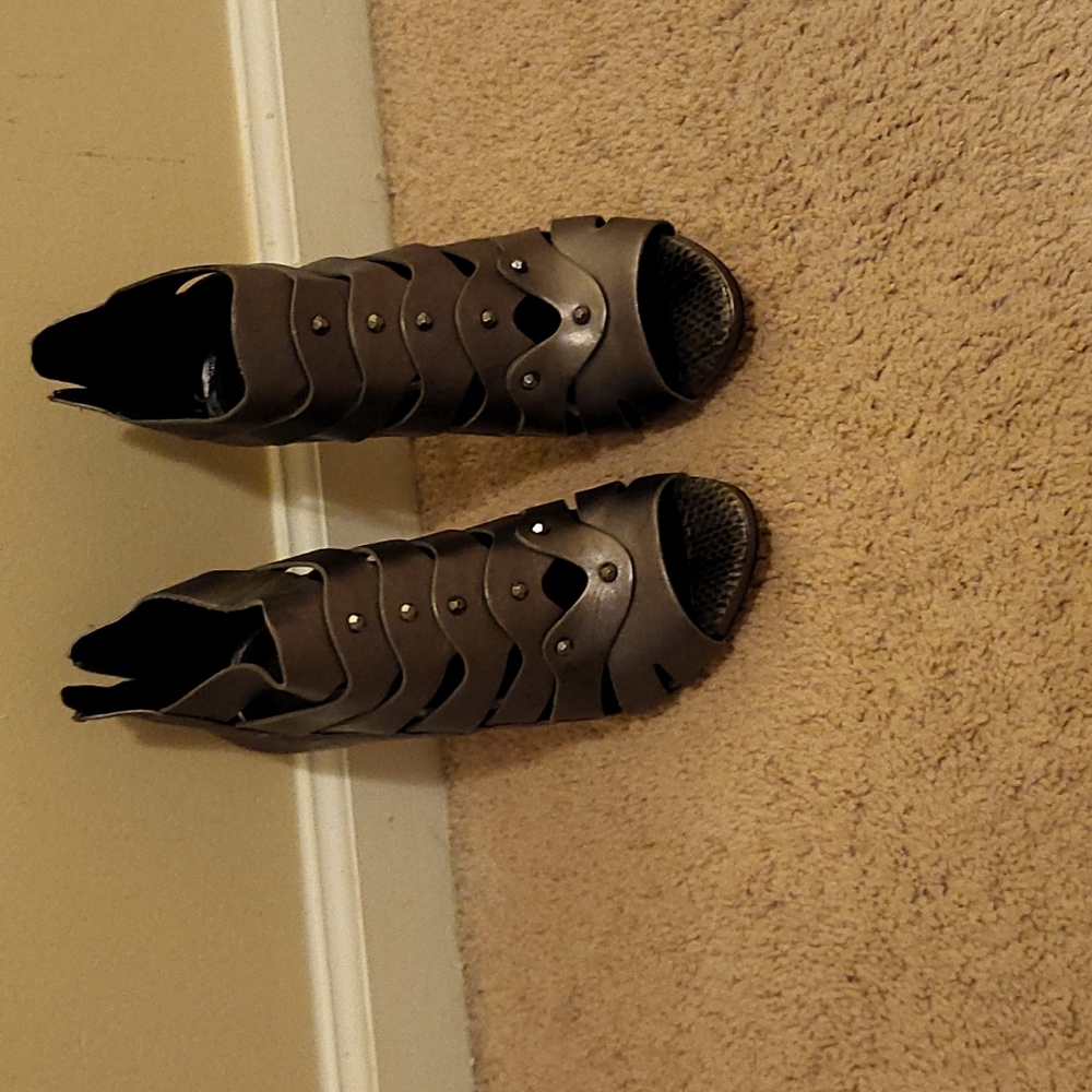 Metallic Gladiator Sandal